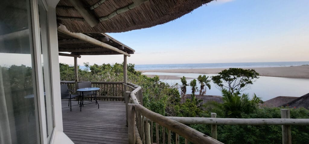 Seaview from bungalow