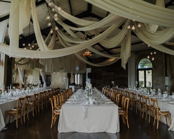 Draping done by Muirhead's Hiring