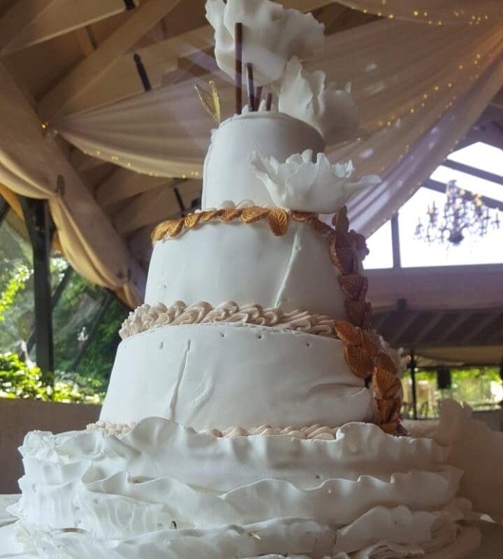 Wedding cake disaster