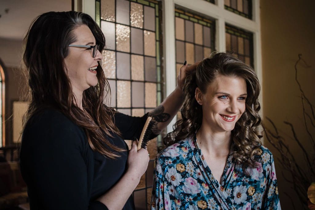 Looking after your hair int he lead-up to your wedding will result in beautiful hair on your wedding day