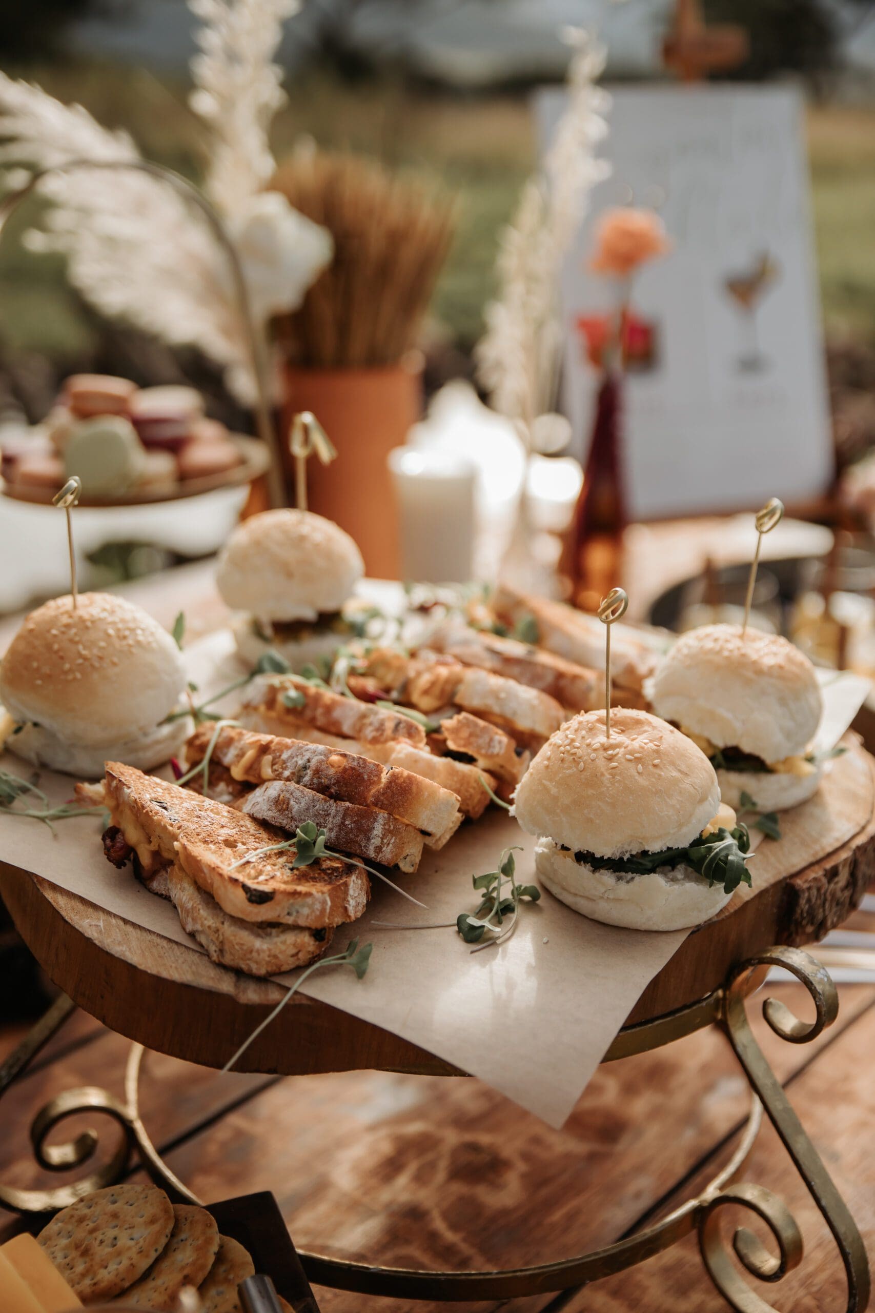 Canape food for wedding